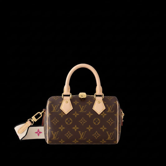 Compact Handbag with Adjustable Shoulder Strap