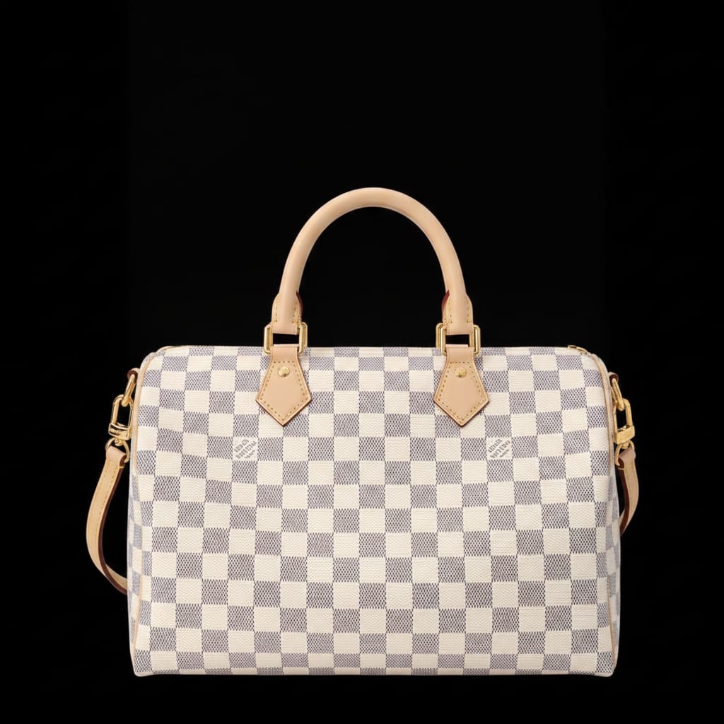 Structured Handbag with Removable Shoulder Strap