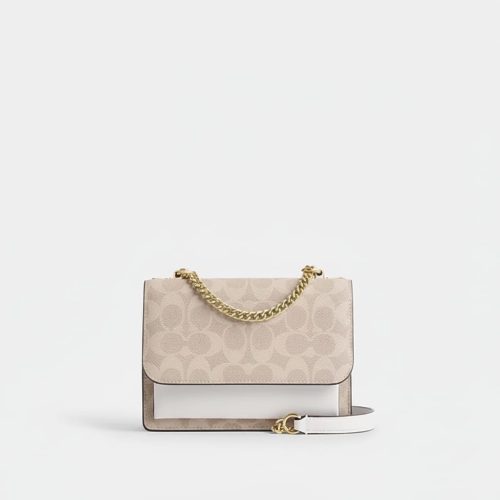 Compact Patterned Crossbody Bag