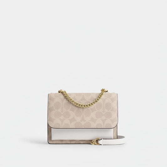 Compact Patterned Crossbody Bag