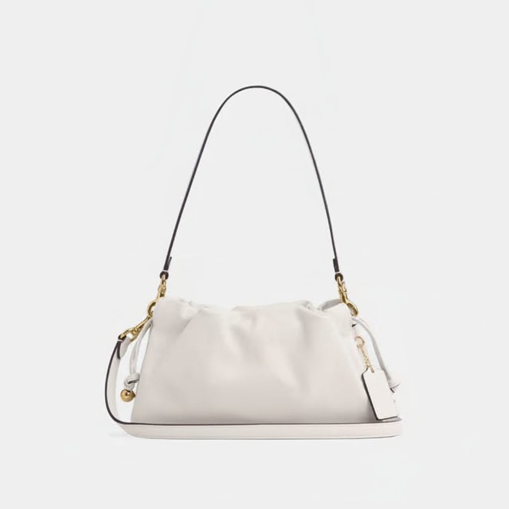 Elegant Ruched Shoulder Bag